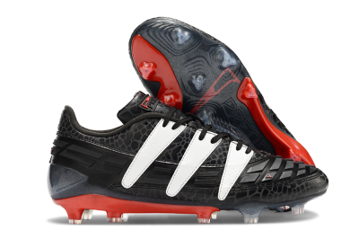 Adidas Predator 94 FG Limited Edition FG Low-Tops Soccer Cleats - Black/Red/White