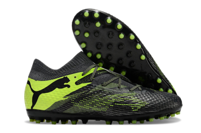 Puma Future Ultimate MG Low-Tops Soccer Cleats - Black/Yellow