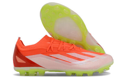 Adidas X Crazyfast.1 FG Low-Tops Soccer Cleats - Red/White/Yellow