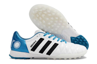 Adidas AdiPure 11Pro X PD25 Trx TF Low-Tops Soccer Shoes - White/Black/Blue