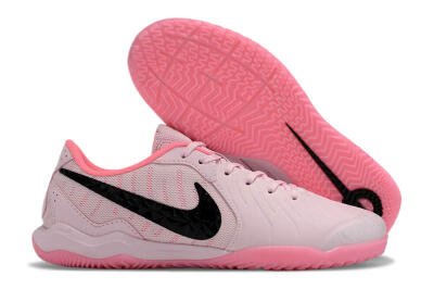 Nike Tiempo Legend 10 Academy IC Low-Tops Soccer Shoes - Pink/Black