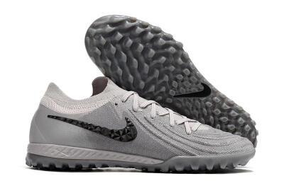 Nike Phantom GX 2 Elite TF Low-Tops Soccer Shoes - Grey/Black