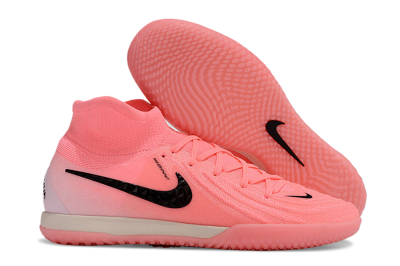 Nike Phantom Luna Elite NU IC High-Tops Soccer Shoes - Pink/Black/White