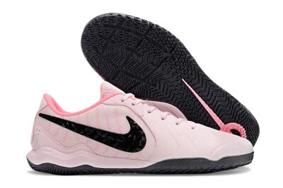 Nike Tiempo Legend 10 Academy IC Low-Tops Soccer Shoes - Pink/Black