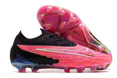 Nike Phantom GX Elite FG Low-Tops Soccer Cleats - Pink/Black