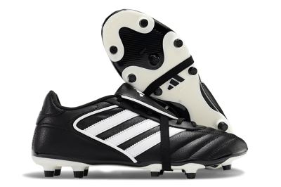 Adidas Copa Gloro 2024 FG Low-Tops Soccer Cleats - Black/White/Beige