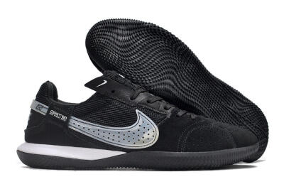 Nike Street Gato IC Low-Tops Soccer Shoes - Black/White