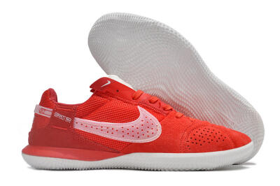 Nike Street Gato IC Low-Tops Soccer Shoes - Red/White