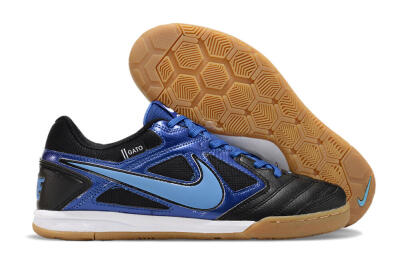 Supre x Nike SB Gato IC Low-Tops Soccer Shoes - Black/Blue/White