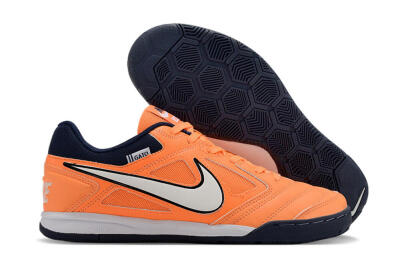 Supre x Nike SB Gato IC Low-Tops Soccer Shoes - Orange/White/Blue