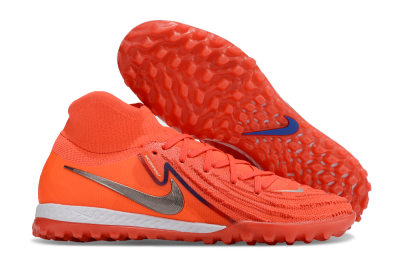 Nike Phantom Luna 2 Elite TF High-Tops Soccer Shoes - Red/Black/Blue/White