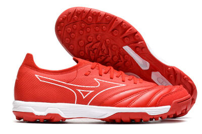 Mizuno Morelia Neo Sala β TF Low-Tops Soccer Shoes - Red/White