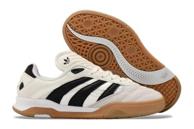 Adidas Predator Mundial IC Low-Tops Soccer Shoes - Beige/Black/Brown