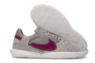 Nike Street Gato IC Low-Tops Soccer Shoes - Grey/Purple/White