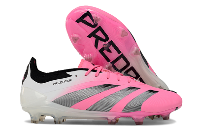 Adidas Predator Accuracy.1 FG Low-Tops Soccer Cleats - Pink/Black/White