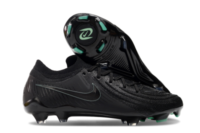 Nike Phantom Luna Elite NU FG Low-Tops Soccer Cleats - Black/Blue