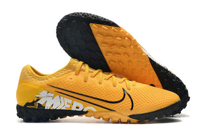 Nike Mercurial Vapor 13 Pro TF Low-Tops Soccer Shoes - Yellow/Black/White