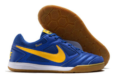 Supreme x Nike SB Gato IC Low-Tops Soccer Shoes - Blue/Yellow/White