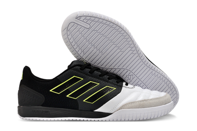 Adidas Top Sala Competition IC Low-Tops Soccer Shoes - White/Black/Yellow