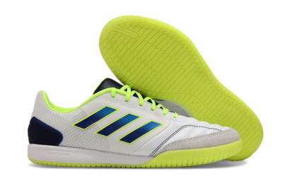Adidas Top Sala Competition IC Low-Tops Soccer Shoes - White/Blue/Yellow