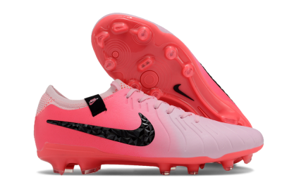 Nike Tiempo Legend 10 Elite AG Low-Tops Soccer Shoes - Pink Foam/Black