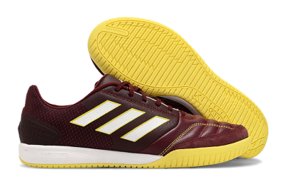 Adidas Top Sala IC Low-Tops Soccer Shoes - Red/White/Yellow
