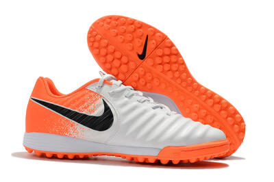 Nike Tiempox Ligera IV TF Low-Tops Soccer Shoes - White/Black/Red