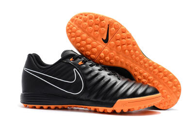 Nike Tiempox Ligera IV TF Low-Tops Soccer Shoes - Black/White/Red