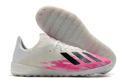 Adidas X 19.1 TF Low-Tops Soccer Shoes - Pink/Black/White