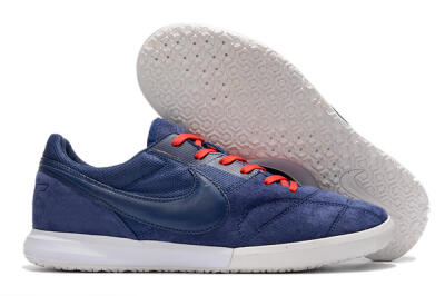 Nike Premier 2 Sala IC Low-Tops Soccer Shoes - Blue/Red/White