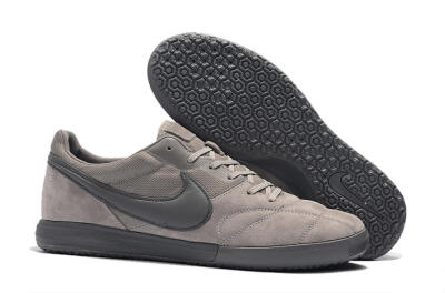 Nike Premier 2 Sala IC Low-Tops Soccer Shoes - Grey/Grey