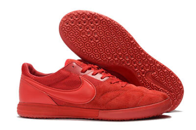 Nike Premier 2 Sala IC Low-Tops Soccer Shoes - Red/Red