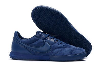 Nike Premier 2 Sala IC Low-Tops Soccer Shoes - Blue/Blue