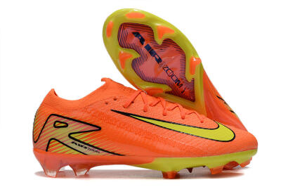 Nike Air Zoom Mercurial Vapor 16 Elite FG Low-Tops Soccer Cleats - Orange/Yellow/Black
