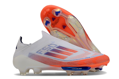 Adidas F50+ Lightstrike Pro Laceless FG Low-Tops Soccer Cleats - Red/White/Blue