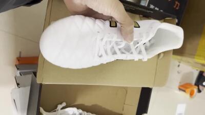 Adidas AdiPure 11Pro X PD25 Trx FG Low-Tops Soccer Cleats - White/Gold/Black