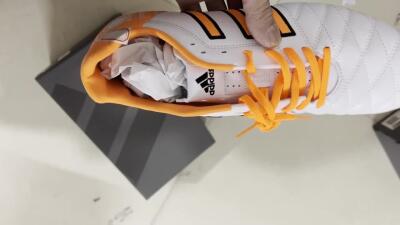 Adidas AdiPure 11Pro X PD25 Trx FG Low-Tops Soccer Cleats - White/Orange/Black