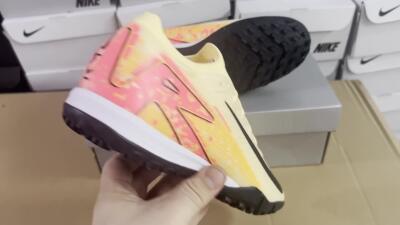 Nike Air Zoom Mercurial Vapor 16 Elite TF Low-Tops Soccer Shoes - Yellow/Black/Orange