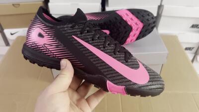 Nike Air Zoom Mercurial Vapor 16 Elite TF Low-Tops Soccer Shoes - Black/Pink