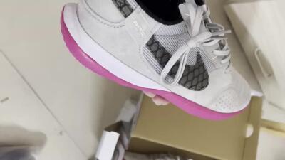 Nike Street Gato IC Low-Tops Soccer Shoes - Grey/Black/Pink