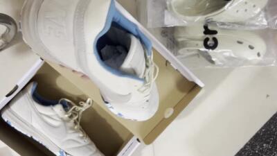 Nike Premier 2 Sala IC Low-Tops Soccer Shoes - Beige/White/Blue