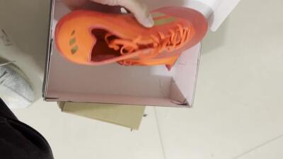 Adidas F50 Elite FG Low-Tops Soccer Cleats - Red/Gold