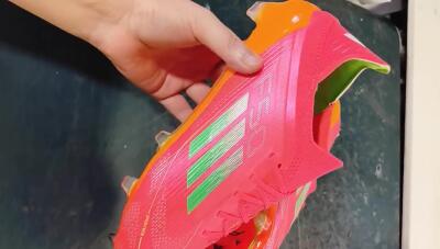 Adidas F50 Elite FG Low-Tops Soccer Cleats - Pink/Yellow/Orange