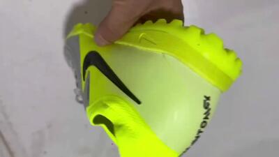 Nike Phantom GX 2 Elite TF Low-Tops Soccer Shoes - Grey/Yellow/Black