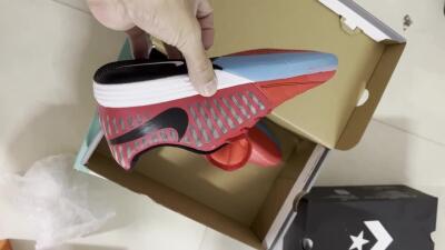 Nike Lunar Gato 2 IC Low-Tops Soccer Shoes - Red/Black/Blue/White