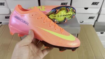 Nike Air Zoom Mercurial Vapor 16 Elite FG Low-Tops Soccer Cleats - Orange/Yellow/Black