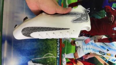 Nike Air Zoom Mercurial Vapor 16 Elite FG Low-Tops Soccer Cleats - White/Black/Grey