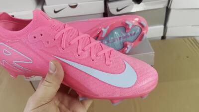 Nike Air Zoom Mercurial Vapor 16 Elite FG Low-Tops Soccer Cleats - Red/Jade