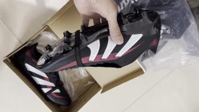 Adidas Predator Elite Foldover Tongue 2025 Stealth Victory FG Low-Tops Soccer Cleats - Black/White/Red