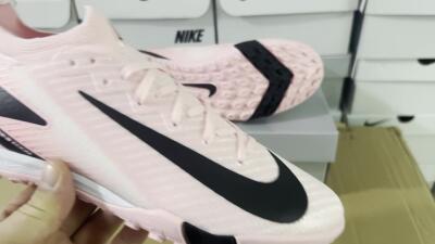 Nike Air Zoom Mercurial Vapor 16 Elite TF Low-Tops Soccer Shoes - Pink/Black/White